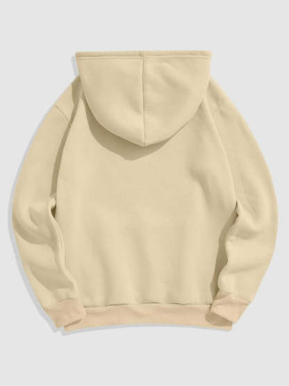 2 Pieces Bear Embroidery Hoodie Set - Grafton Collection