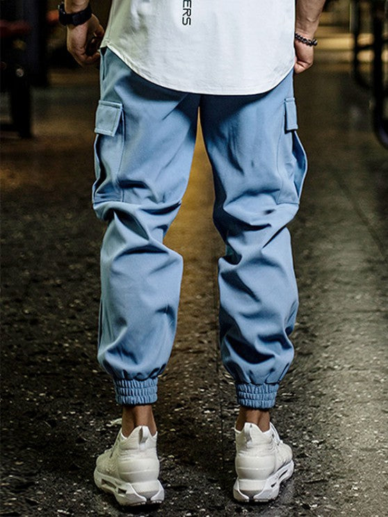 Half Zip Sweatshirt With Jogger Cargo Pants Set - Grafton Collection