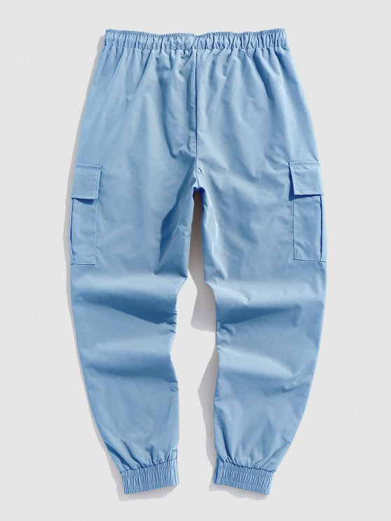 Letter Printed Sweatshirt And Jogger Pants - Grafton Collection