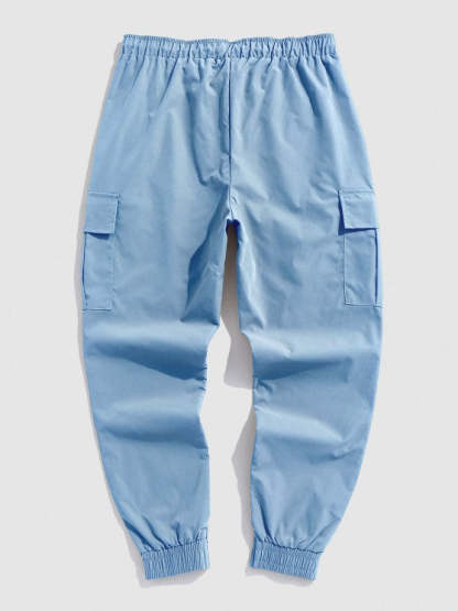Letter Printed Sweatshirt And Jogger Pants - Grafton Collection