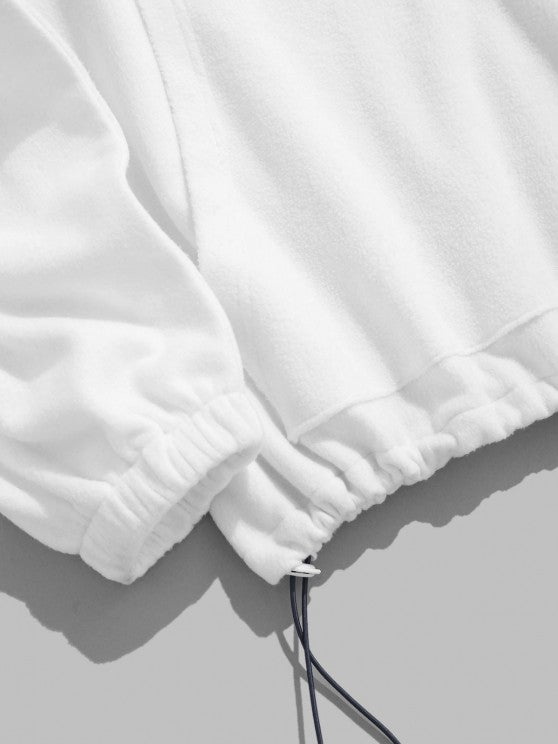 Half Zip Sweatshirt With Jogger Cargo Pants Set - Grafton Collection