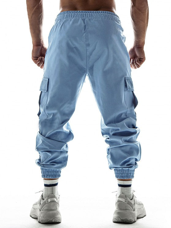 Half Zip Sweatshirt With Jogger Cargo Pants Set - Grafton Collection