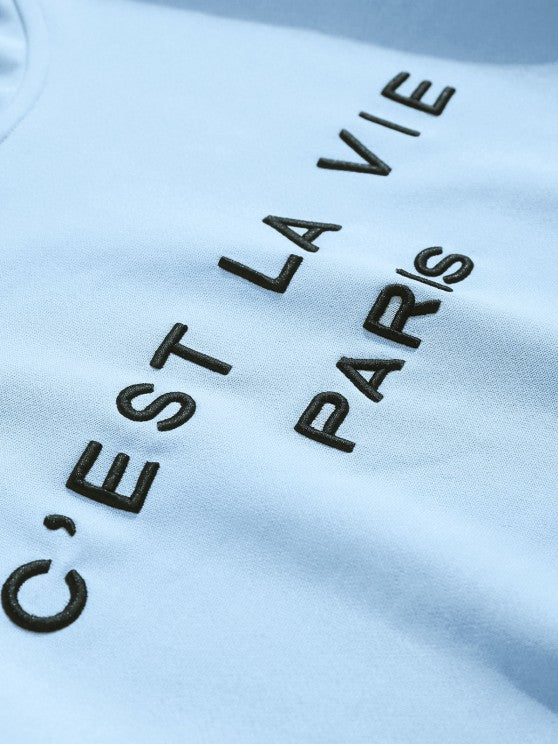 Letter Printed Hoodie And Jogger Pant - Grafton Collection