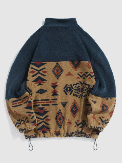 Printed Jacket And Sweatpants Set - Grafton Collection