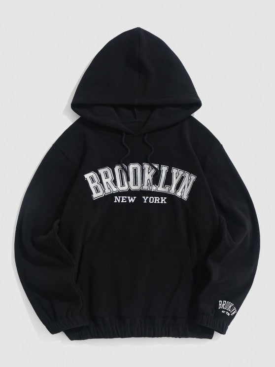 Brooklyn Embroidered Hoodie And Pants Set - Grafton Collection