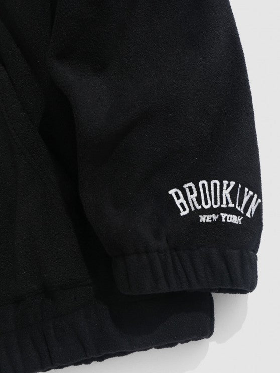 Brooklyn Embroidered Hoodie And Pants Set - Grafton Collection