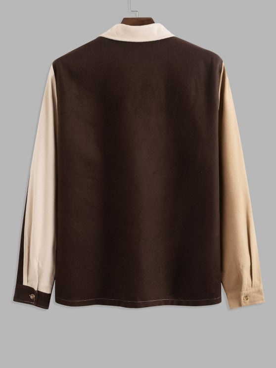 Woolen Jacket And Drawstring Cargo Pants - Grafton Collection