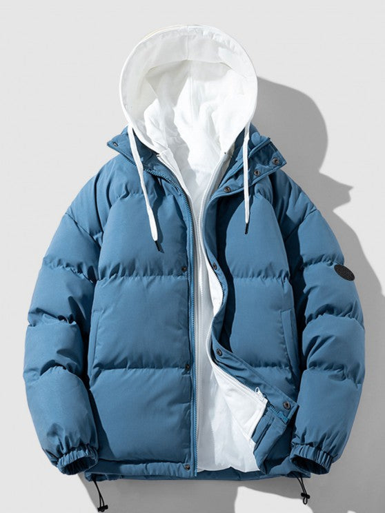 Fashionable Puffer Coat And Sweatshirt Combo - Grafton Collection