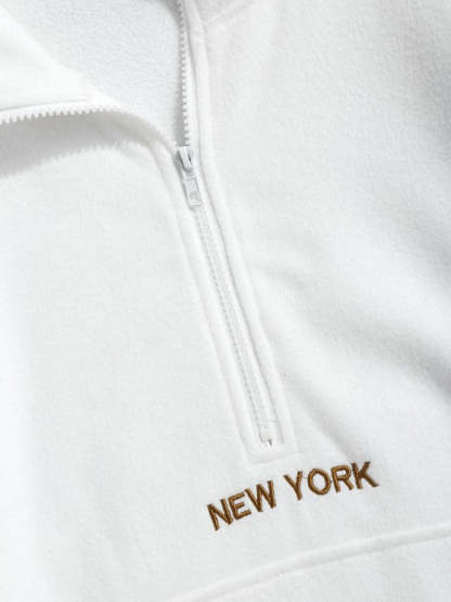 Sweatshirt Shearling Jacket And Cargo Jogger Set - Grafton Collection