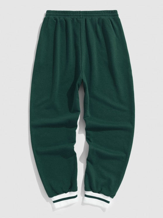 Printed Sweatshirt And Jogger Pants Sport Set - Grafton Collection