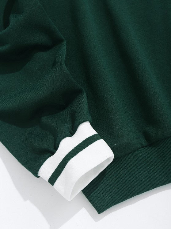 Printed Sweatshirt And Jogger Pants Sport Set - Grafton Collection