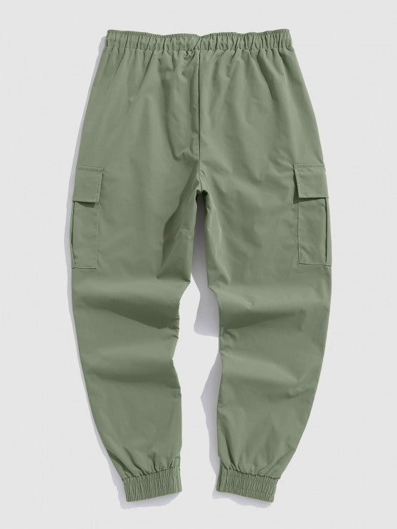 Sweatshirt And Jogger Cargo Pants Set - Grafton Collection