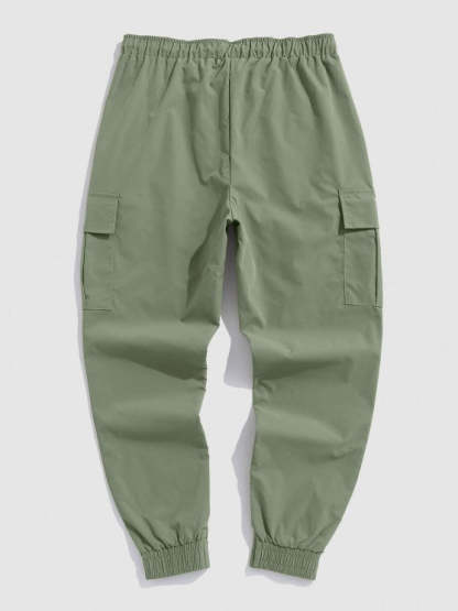 Sweatshirt And Jogger Cargo Pants Set - Grafton Collection