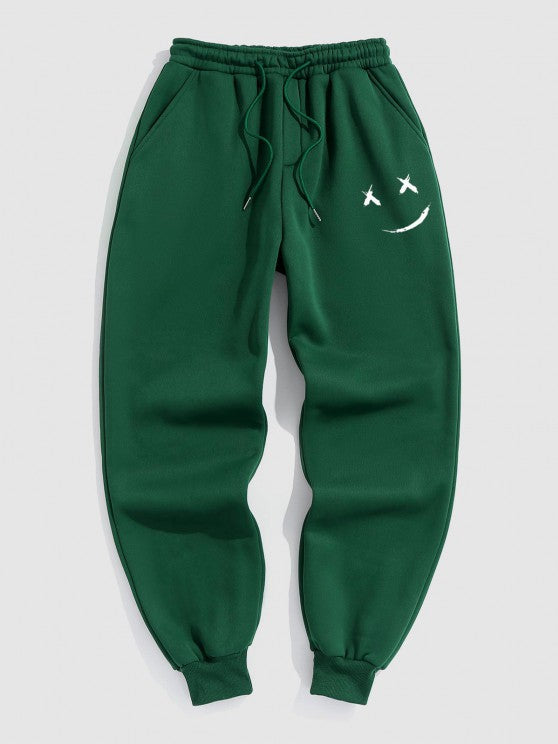 Printed Thermal Fleece Lined Jogger Pants Set - Grafton Collection