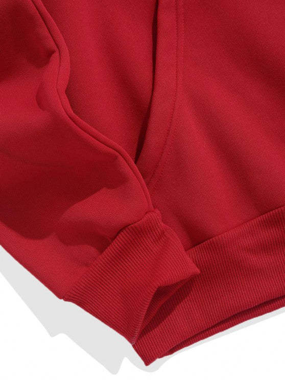 Slogan Fleece Thermal Lined Jogger Pants Set - Grafton Collection