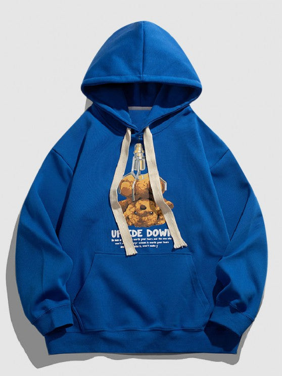 Graphic Hoodie And Cargo Joggers - Grafton Collection