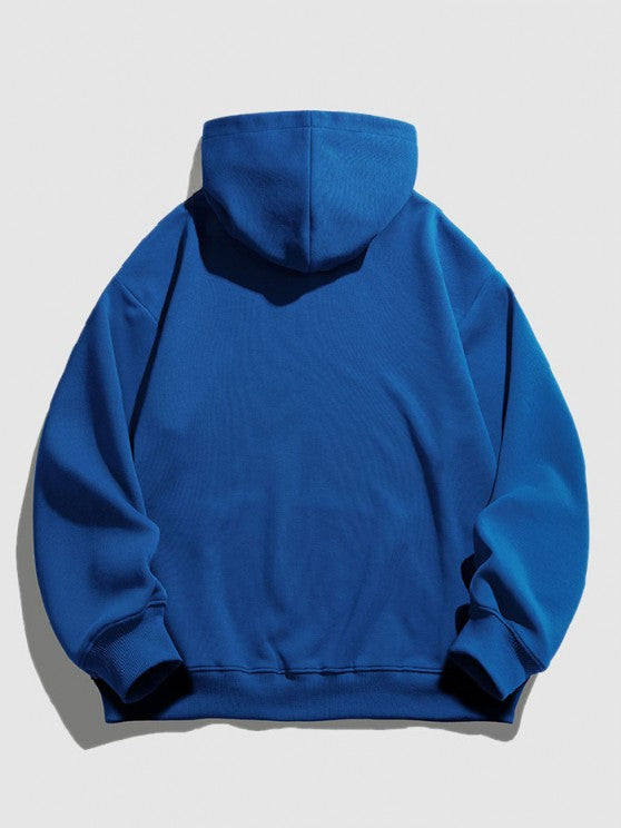 Graphic Hoodie And Cargo Joggers - Grafton Collection