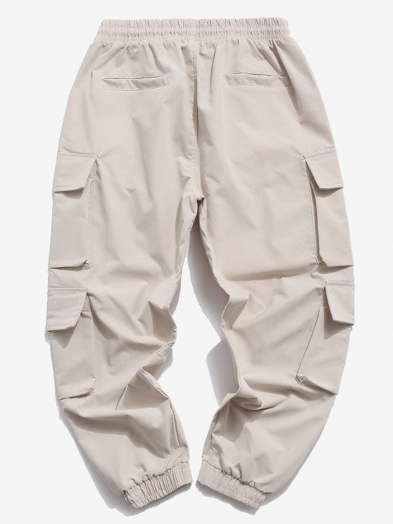 Sweatshirt Shearling Jacket And Cargo Jogger Set - Grafton Collection