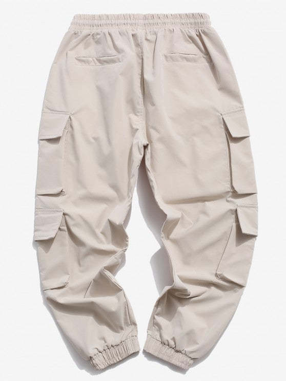 Sweatshirt Shearling Jacket And Cargo Jogger Set - Grafton Collection