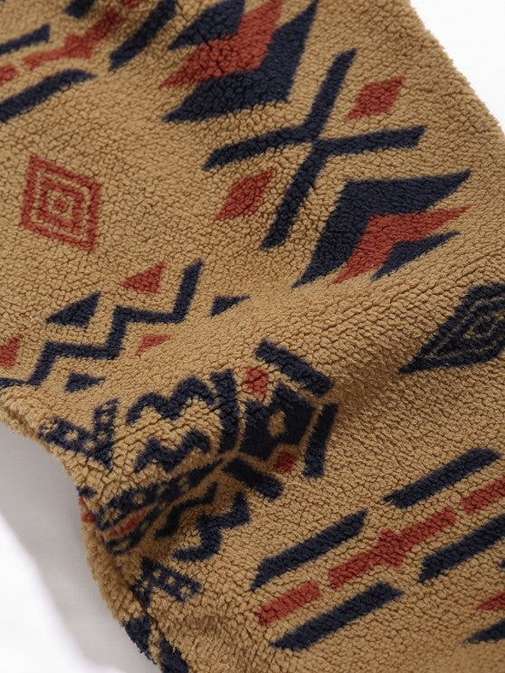 Printed Hoodie And Beam Pants Set - Grafton Collection