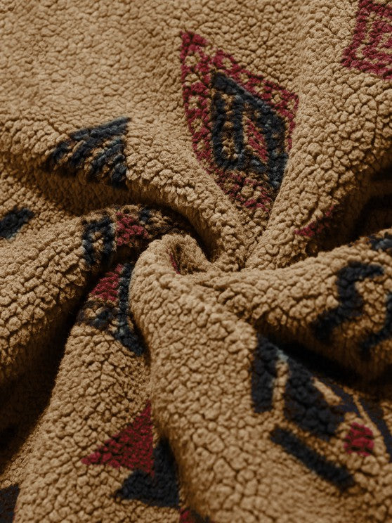 Printed Hoodie And Beam Pants Set - Grafton Collection