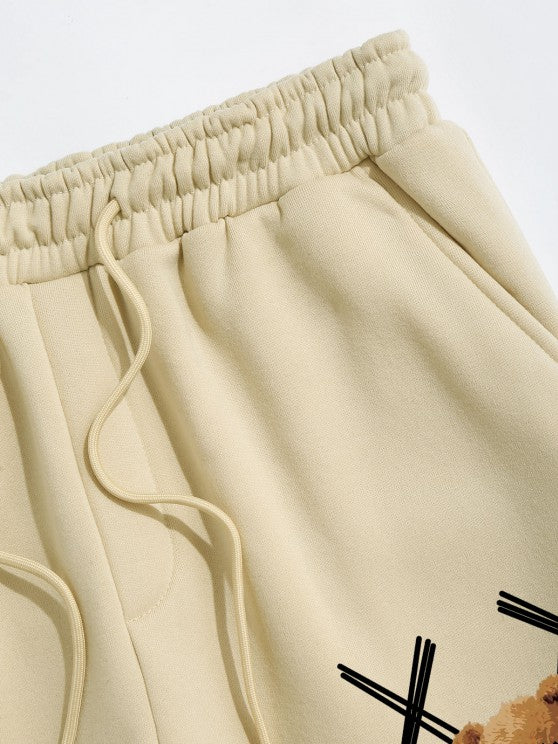 Pattern Hoodie And Sweatpants Set - Grafton Collection