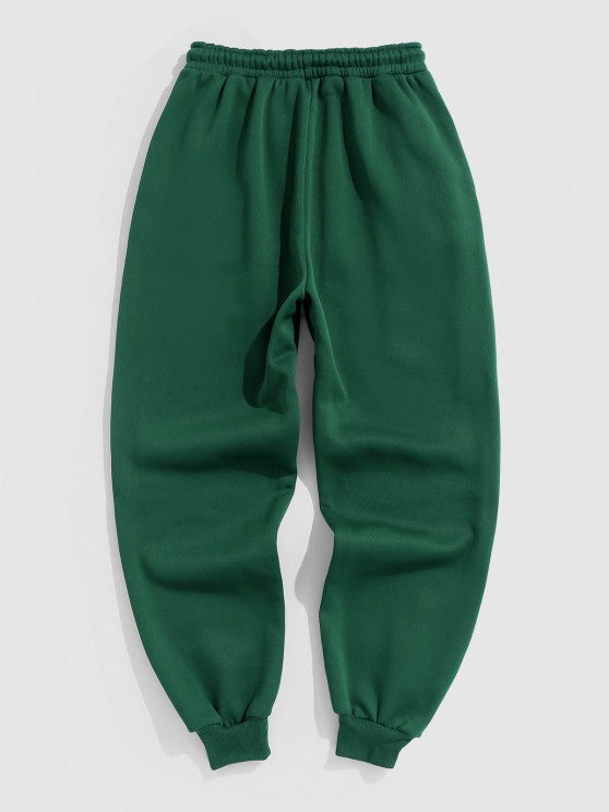 Graphic Fleece Thermal Hoodie And Jogger Pants Set - Grafton Collection