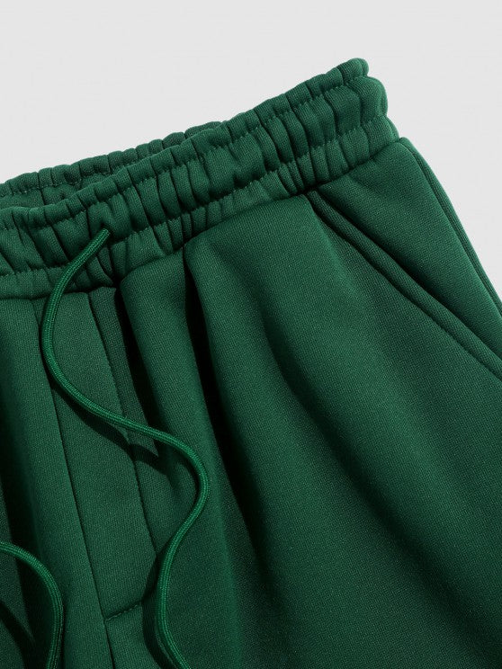 Graphic Fleece Thermal Hoodie And Jogger Pants Set - Grafton Collection