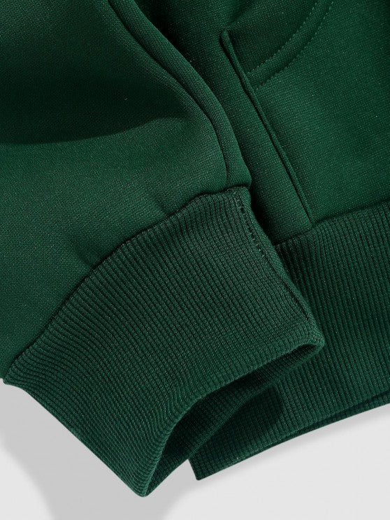 Graphic Fleece Thermal Hoodie And Jogger Pants Set - Grafton Collection