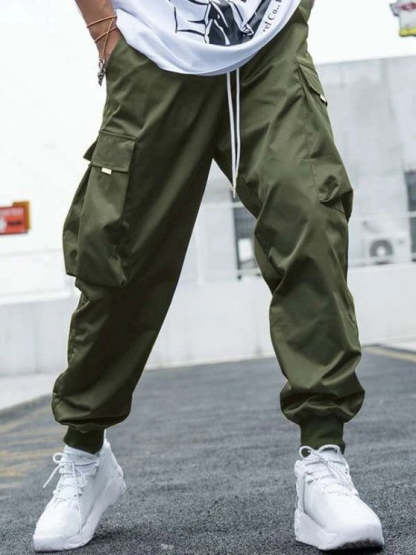 Plaid Pattern Shirt With Cargo Pants - Grafton Collection