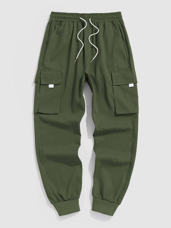 Plaid Pattern Shirt With Cargo Pants - Grafton Collection