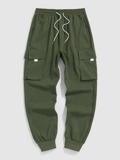 Plaid Pattern Shirt With Cargo Pants - Grafton Collection