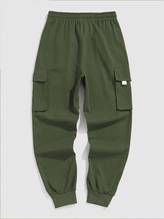 Plaid Pattern Shirt With Cargo Pants - Grafton Collection