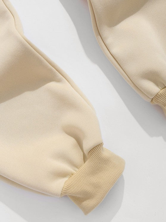 Corduroy Shirt And Letter Printed T Shirt And Embroidered Pants Set - Grafton Collection