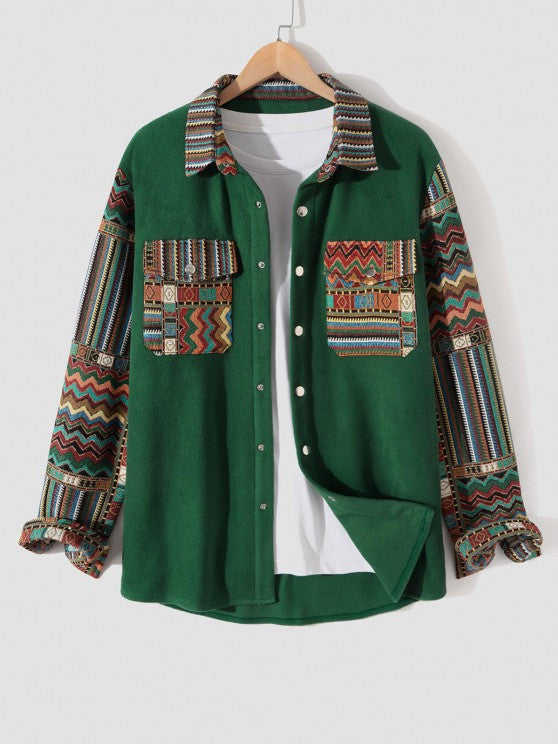 Ethnic Aztec Print Fleece Set - Grafton Collection