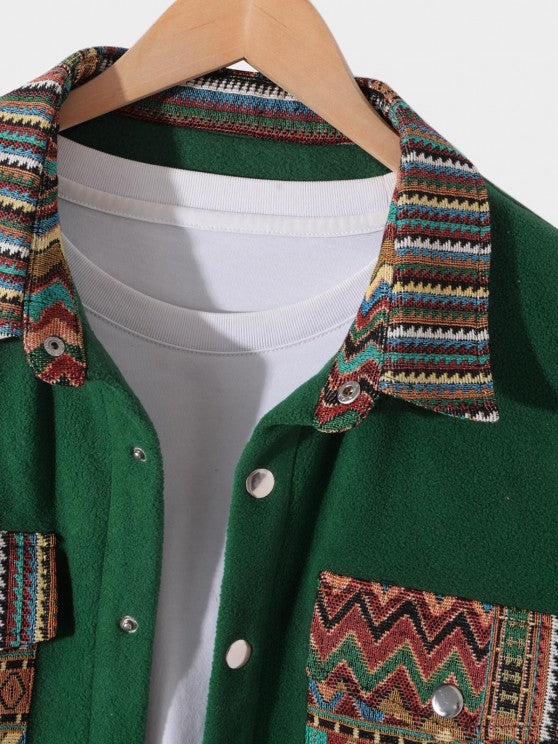 Ethnic Aztec Print Fleece Set - Grafton Collection