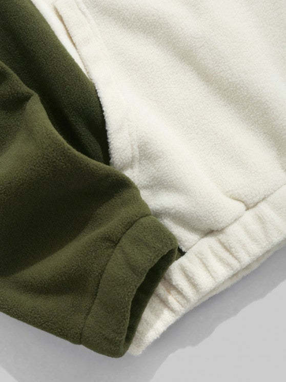 Embroidered Hoodie With Cargo Jogger Pants - Grafton Collection