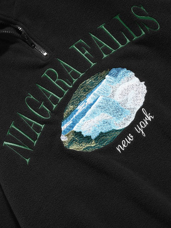 Embroidery Hoodie And Jogger Pants - Grafton Collection