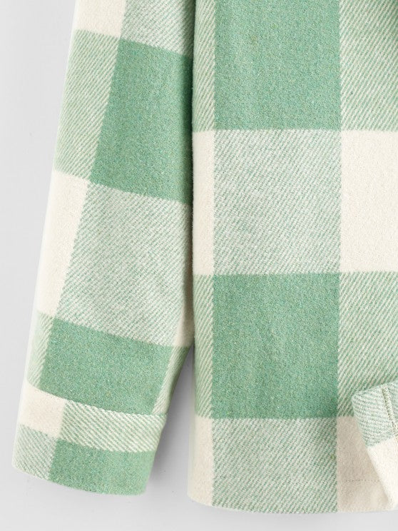 Plaid Pattern Shirt With Cargo Pants - Grafton Collection