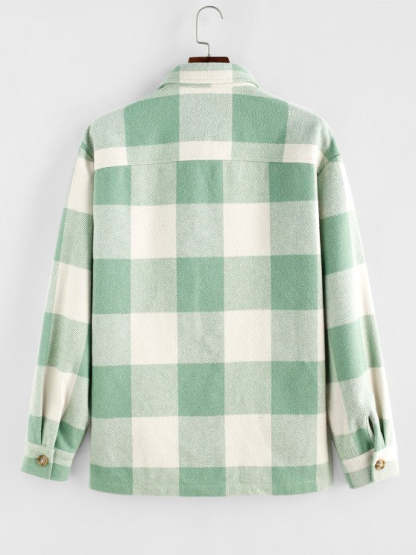 Plaid Pattern Shirt With Cargo Pants - Grafton Collection
