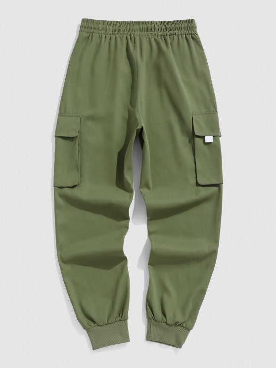 Patterned Hooded Tee And Cargo Pants - Grafton Collection