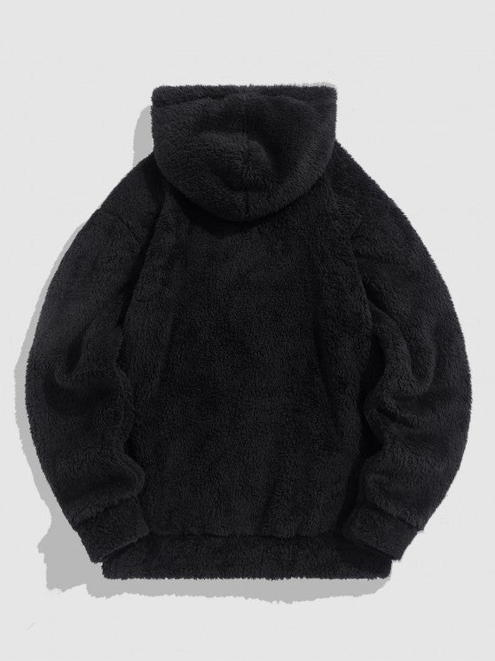 Fluffy Hoodie And Jogger Pants Set - Grafton Collection