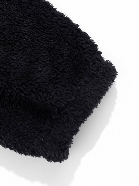 Fluffy Hoodie And Jogger Pants Set - Grafton Collection