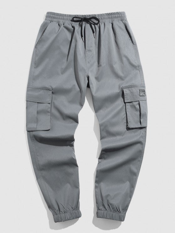 Streetwear Hoodie With Beam Feet Cargo Pants Set - Grafton Collection