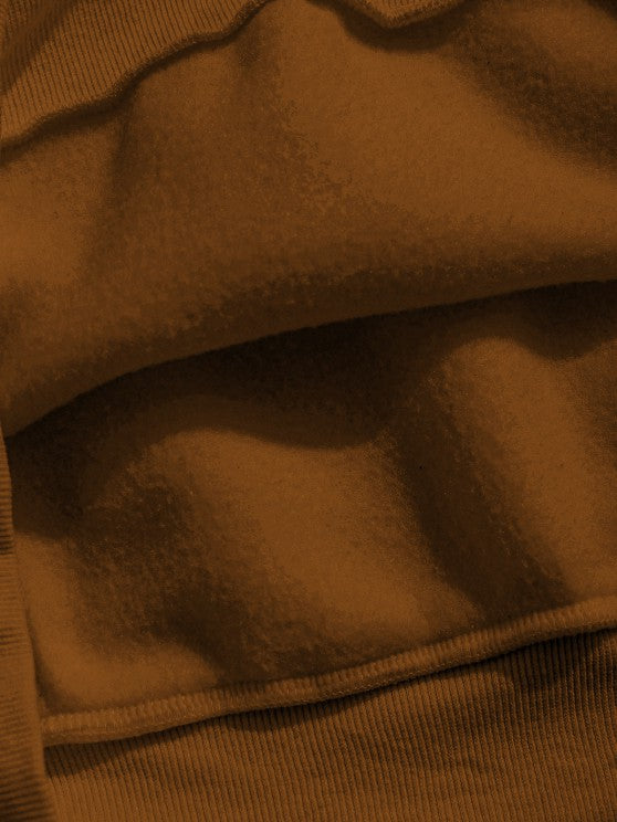 Letter Pattern Hoodie And Cargo Pants - Grafton Collection