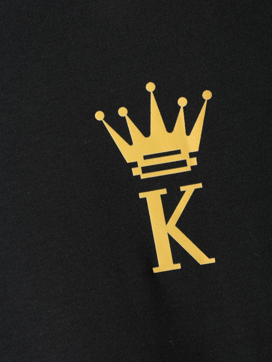 Letter T Shirt And Pants Set - Grafton Collection