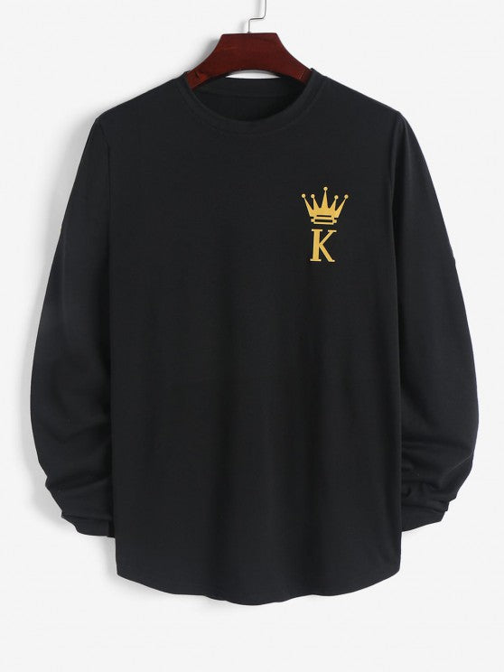 Letter T Shirt And Pants Set - Grafton Collection