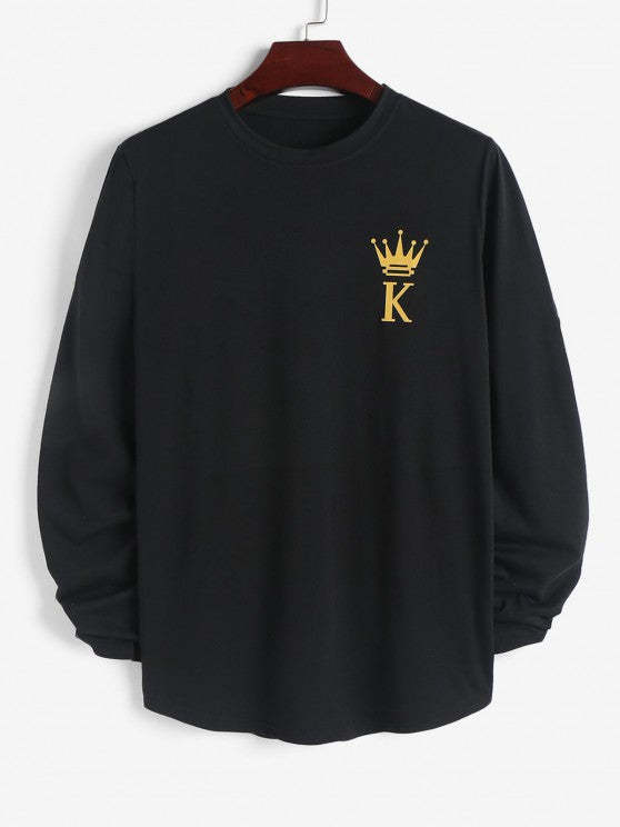 Letter T Shirt And Pants Set - Grafton Collection