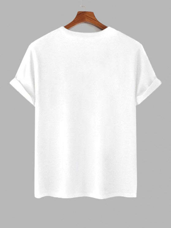 Letter Printed T Shirt And Cargo Pants Set - Grafton Collection