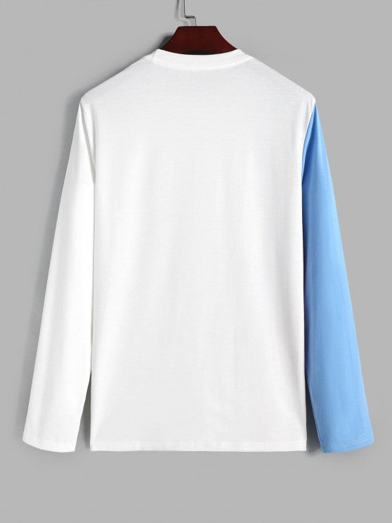 T Shirt With Letter Drawstring Cargo Pants Set - Grafton Collection